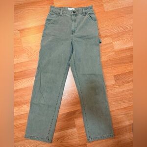 Cotton On cargos Olive Straight Jeans